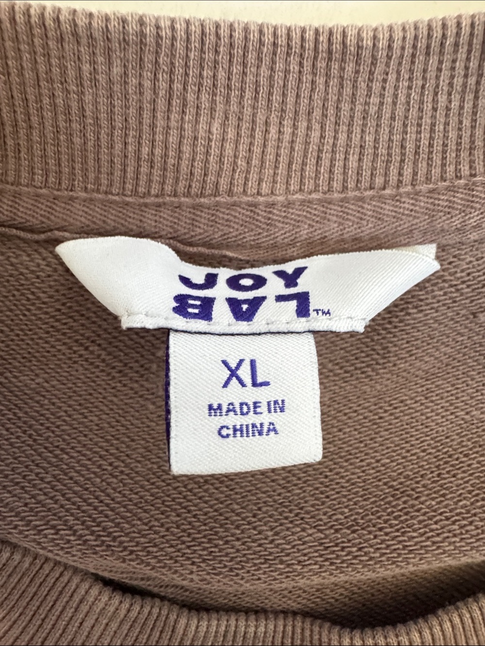 Joy Lab Cropped Crewneck - Picture 2 of 3